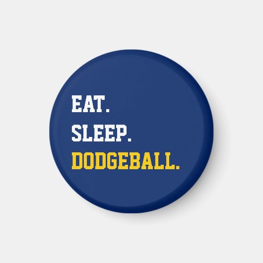 Aimant Mange Sleep Dodgeball (Devant)