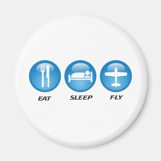 Aimant Mange Sleep Fly (Devant)