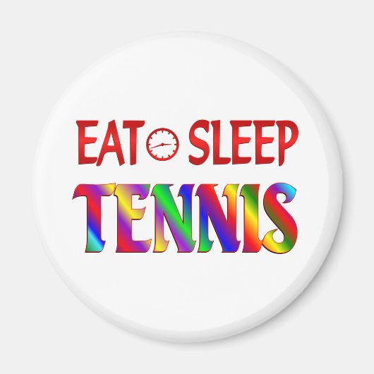 Aimant Mange Sleep Tennis (Devant)