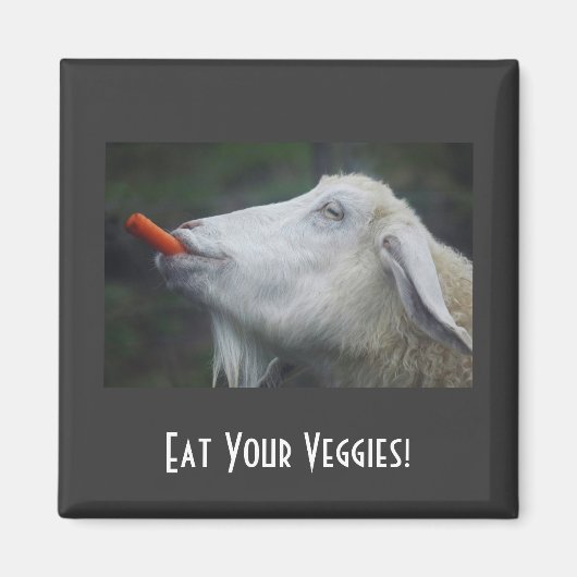 Aimant Mange Tes Légumes ! (Devant)
