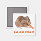 Aimant Mange tes légumes (Recto/Verso)