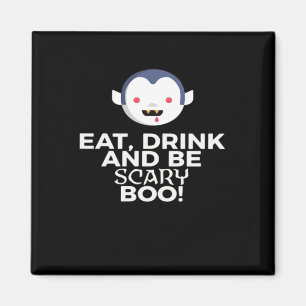 Aimant Manger Boire Fantôme Effrayant Halloween Conceptio