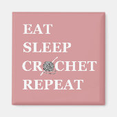 Aimant manger crochet de sommeil répéter (Devant)