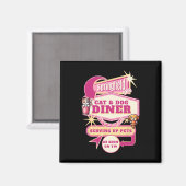 Aimant Manger des animaux Springfield Ohio Funny Cats Chi (Recto/Verso)