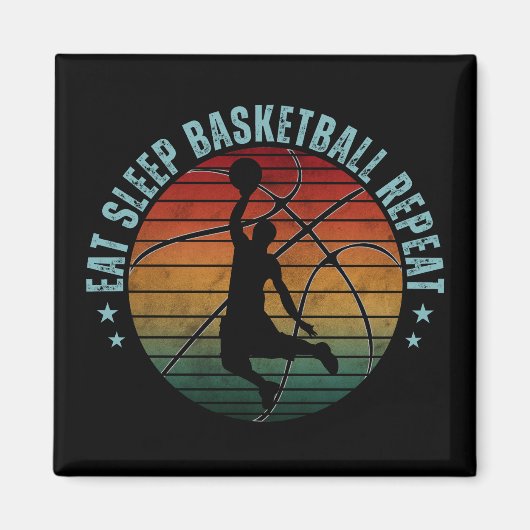AIMANT MANGER DORMIR BASKETBALL RÉPÉTER (Devant)