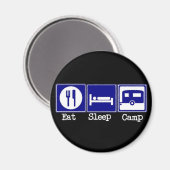 Aimant Manger, Dormir, Camp (Recto/Verso)
