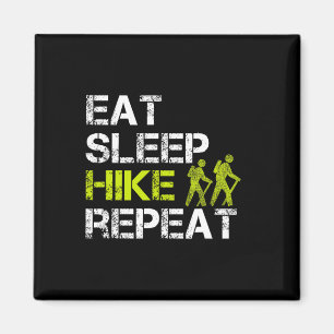 Aimant Manger Dormir Randonnée Répéter Drôle Randonnée 