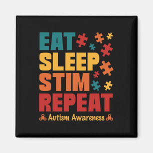 Aimant Manger Dormir Stim Répéter Stimming Sensibilisatio