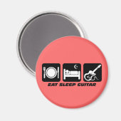 Aimant manger guitare de sommeil (Recto/Verso)
