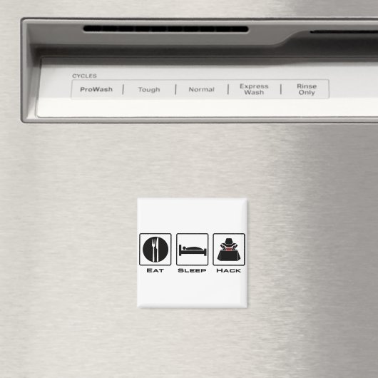 Aimant Manger le hack du sommeil (In Situ (Lave-vaisselle))