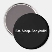 AIMANT MANGER LE SOMMEIL BODYBUILD T-SHIRT (Recto/Verso)