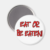 Aimant Manger Ou Manger (Recto/Verso)