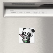 Aimant Manger Panda (In Situ (Lave-vaisselle))