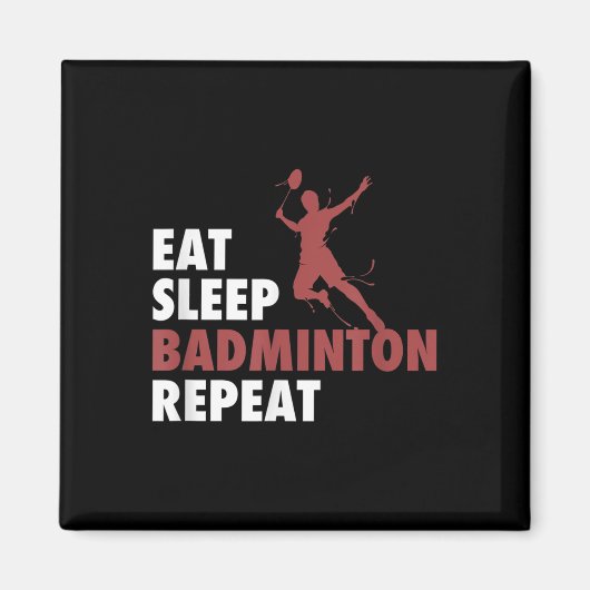 Aimant Manger Sleep Badminton Répéter Badminton Racket Sh (Devant)