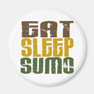 Aimant Mangez la sumo 1 de sommeil