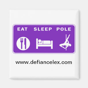 Aimant Mangez l'aimant de Polonais de sommeil