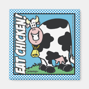 Aimant Mangez le poulet !