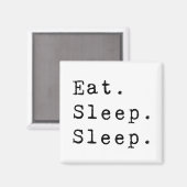 Aimant Mangez le sommeil (Recto/Verso)