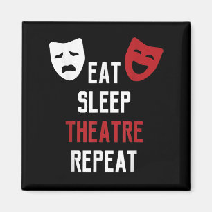 Aimant Mangez le sommeil après la répétition - Musical Br