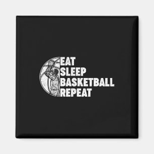 Aimant Mangez Le Sommeil Basket Répéter Ados Filles Garço