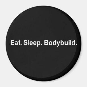 AIMANT MANGEZ LE SOMMEIL BODYBUILD T-SHIRT
