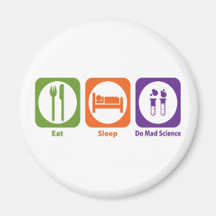 Aimant Mangez le sommeil font la Science folle