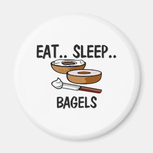 Aimant Mangez les BAGELS de sommeil