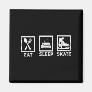 Aimant Mangez Patinage de sommeil Répéter Patinage de gla