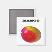 Aimant Mango - (Carré d'aimant frigo) (Recto/Verso)