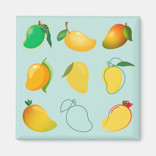 Aimant Mango frais (Devant)