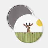 Aimant Mango la Gazelle Peek-a-boo (Recto/Verso)