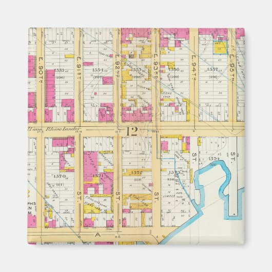 Aimant Manhatten, New York 8 (Devant)