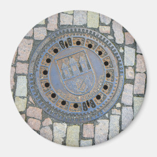Aimant Manhole Cover, Château de Prague, République tchèq
