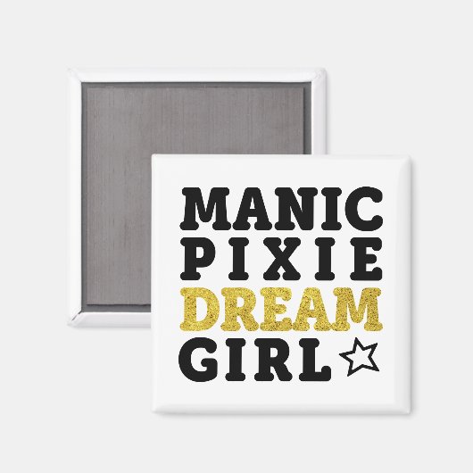 Aimant Manic Pixie Dream Girl (Recto/Verso)