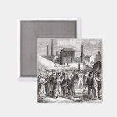 Aimant Manifestation de femmes (Recto/Verso)