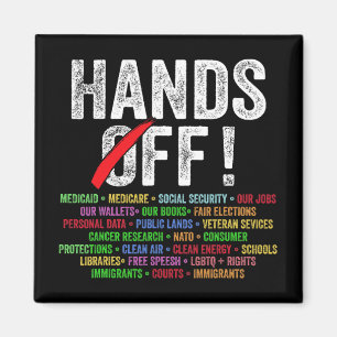 Aimant Manifestation De Sécurité Sociale Et Medicare Pro