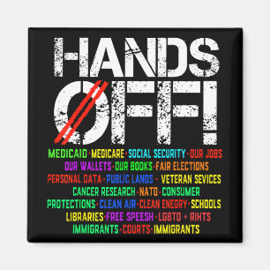 Aimant Manifestation De Sécurité Sociale Et Medicare Pro