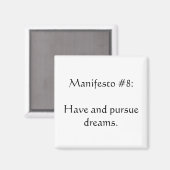 Aimant Manifeste n° 8 (Recto/Verso)