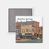 Aimant Manitou Springs (Recto/Verso)