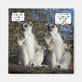 Aimant Mannequin Challenged Lemurs (Devant)