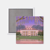 Aimant Mansion Sud Louisiane (Recto/Verso)