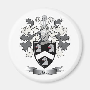 Aimant Manteau de crête de famille de Hall des bras