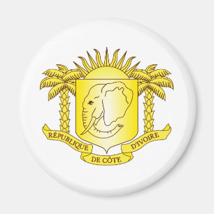 Aimant Manteau de d'Ivoire de Cote de ci de bras