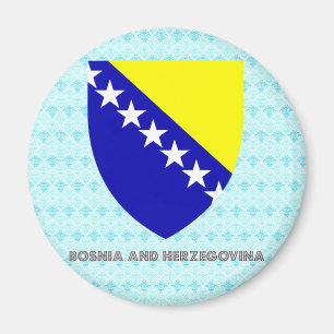 Aimant Manteau de la Bosnie-Herzégovine des bras