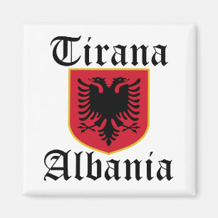 Aimant Manteau de l'Albanie Tirana des bras