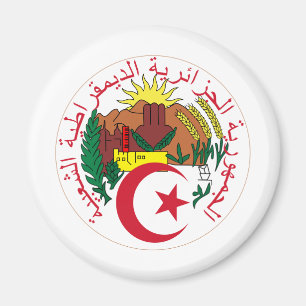 Aimant Manteau de l'Algérie du bras DZ