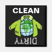 Aimant Manteau du globe (Devant)