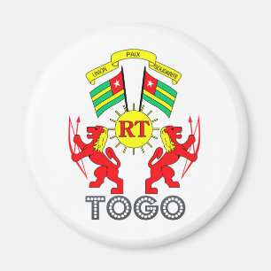 Aimant Manteau du Togo des bras