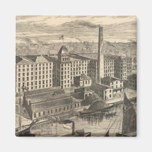 Aimant Manufacture de coton ONT Spool de Clark (Devant)