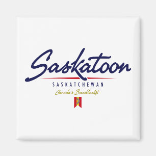 Aimant Manuscrit de Saskatoon